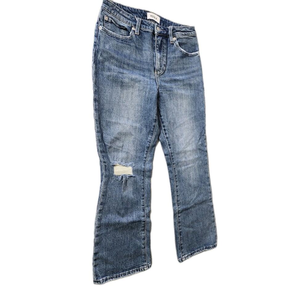 Pistola Boot Cut Denim‎ Jeans Size 27 Blue Distressed